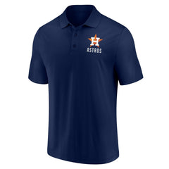 Houston Astros Fanatics Two-Pack Logo Lockup Polo Set - MLB