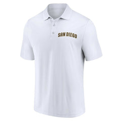 San Diego Padres Fanatics Two-Pack Logo Lockup Polo Set - MLB