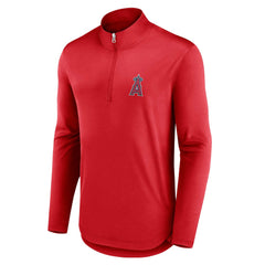 Los Angeles Angels Fanatics Quarterback Quarter-Zip Top - MLB Tops