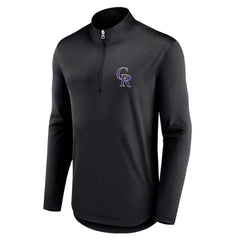 Colorado Rockies Fanatics Quarterback Quarter-Zip Top - MLB Tops