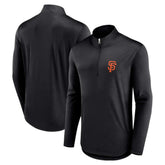 San Francisco Giants Fanatics Quarterback Quarter-Zip Top - MLB Tops