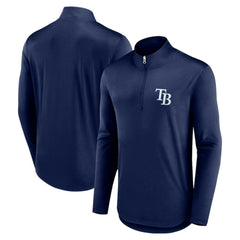 Tampa Bay Rays Fanatics Quarterback Quarter-Zip Top - MLB Tops