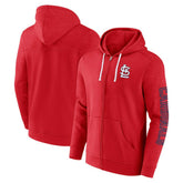 St. Louis Cardinals Fanatics Offensive Line Up Lightweight Full-Zip Hoodie - MLB Hoodies