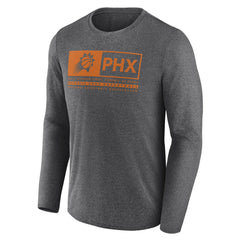 Heather Charcoal Phoenix Suns Three-Point Play T-Shirt | NBA
