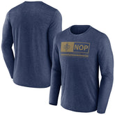 Heather Navy New Orleans Pelicans Three-Point Play T-Shirt | NBA