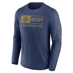 Heather Navy New Orleans Pelicans Three-Point Play T-Shirt | NBA