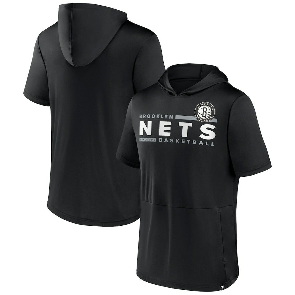 Black Brooklyn Nets Possession Hoodie T-Shirt | NBA