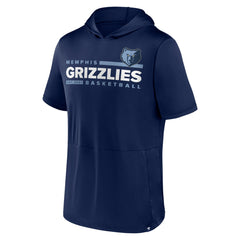 Navy Memphis Grizzlies Possession Hoodie T-Shirt | NBA