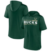 Hunter Green Milwaukee Bucks Possession Hoodie T-Shirt | NBA