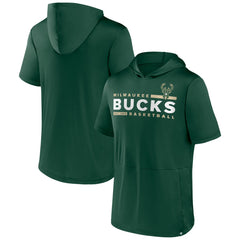 Hunter Green Milwaukee Bucks Possession Hoodie T-Shirt | NBA