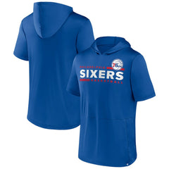 Royal Philadelphia 76ers Possession Hoodie T-Shirt | NBA