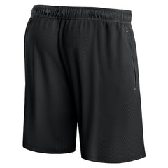Black Brooklyn Nets Post Up Mesh Shorts | NBA