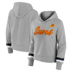 Heather Gray Phoenix Suns Women's Halftime Pullover Hoodie | NBA