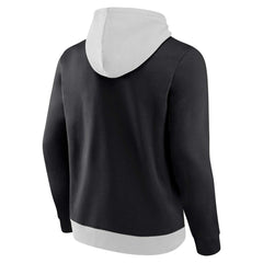 Gray/Black Toronto Raptors Arctic Colorblock Pullover Hoodie | NBA