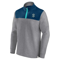 Seattle Kraken Fanatics Launch It Quarter-Zip Jacket - NHL Jackets