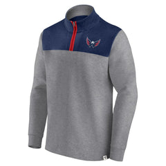 Washington Capitals Fanatics Launch It Quarter-Zip Jacket - NHL Jackets