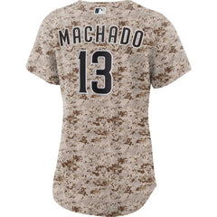 Manny Machado San Diego Padres Nike Women's USMC Alternate Replica Player Jersey - MLB Jerseys
