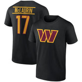 Washington Commanders Terry McLaurin Icon Player Name & Number T-Shirt | NFL New
