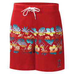 Los Angeles Angels G-III Sports by Carl Banks Breeze Volley Swim Shorts - MLB Shorts