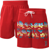 Boston Red Sox G-III Sports by Carl Banks Breeze Volley Swim Shorts - MLB Shorts