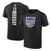 Black Keegan Murray Sacramento Kings Playmaker Team Name & Number T-Shirt | NBA
