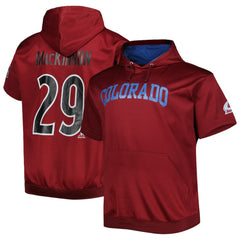 Nathan MacKinnon Colorado Avalanche Fanatics Big & Tall Name & Number Pullover Hoodie - NHL Hoodies