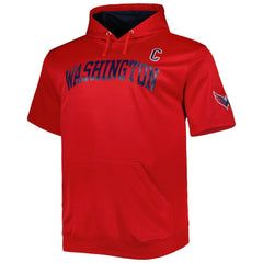 Alexander Ovechkin Washington Capitals Fanatics Big & Tall Captain Patch Name & Number Pullover Hoodie - NHL Hoodies