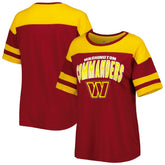 Washington Commanders G-III 4Her by Carl Banks Women's Play the Ball T-Shirt | NFL Sale