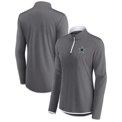 Dallas Cowboys Women's Corner Long Sleeve 1/4 Zip Top | NFL Near me