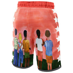 Black Brooklyn Nets NBA & KidSuper Studios Unisex Hometown Shorts | NBA