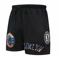 Black Brooklyn Nets Pro Standard City Scape Mesh Shorts | NBA