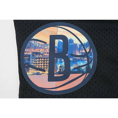 Black Brooklyn Nets Pro Standard City Scape Mesh Shorts | NBA