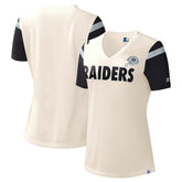 Las Vegas Raiders Starter Women's Kick Start V-Neck T-Shirt | NFL Online