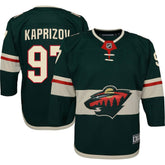 Kirill Kaprizov Minnesota Wild Youth Home Premier Player Jersey - NHL Jerseys