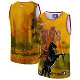 Gold Cleveland Cavaliers NBA & KidSuper Studios Unisex Hometown Jersey sale | NBA