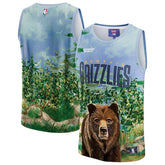 Teal Memphis Grizzlies NBA & KidSuper Studios Unisex Hometown Jersey | NBA