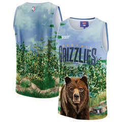 Teal Memphis Grizzlies NBA & KidSuper Studios Unisex Hometown Jersey | NBA