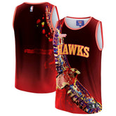 Red Atlanta Hawks NBA & KidSuper Studios Unisex Hometown Jersey | NBA