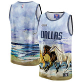 Blue Dallas Mavericks NBA & KidSuper Studios Unisex Hometown Jersey sale | NBA