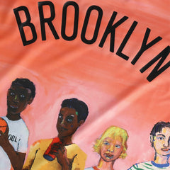 Coral Brooklyn Nets NBA & KidSuper Studios Unisex Hometown Jersey | NBA
