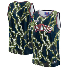 Black Oklahoma City Thunder NBA & KidSuper Studios Unisex Hometown Jersey | NBA