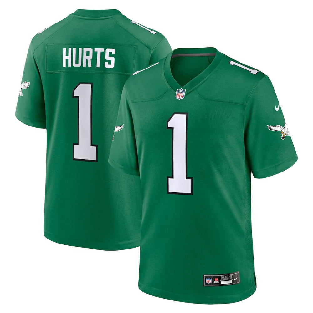 Philadelphia Eagles Jalen Hurts Alternate Game Player Jersey | NFL Discount