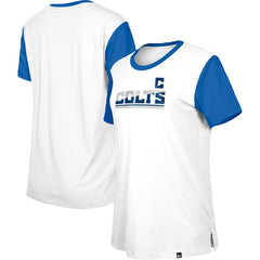 Indianapolis Colts Women's Third Down Colorblock T-Shirt | NFL Discount