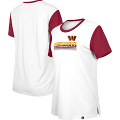 Washington Commanders Women's Third Down Colorblock T-Shirt | NFL Discount