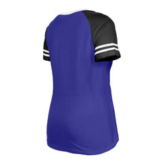 Baltimore Ravens Women's Raglan Lace-Up T-Shirt | NFL Discount