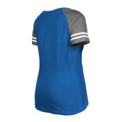 Indianapolis Colts Women's Raglan Lace-Up T-Shirt | NFL Outlet