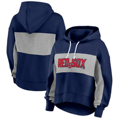 Boston Red Sox Fanatics Women's Filled Stat Sheet Pullover Hoodie - MLB Hoodies