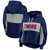 Minnesota Twins Fanatics Women's Filled Stat Sheet Pullover Hoodie - MLB Hoodies