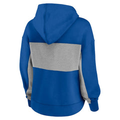 Chicago Cubs Fanatics Women's Filled Stat Sheet Pullover Hoodie - MLB Hoodies