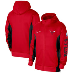Red Chicago Bulls 2023/24 Authentic Showtime Full-Zip Hoodie | NBA